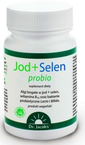 Dr Jacobs JOD + SELEN WITAMINA B12 PROBIOTYK 90k